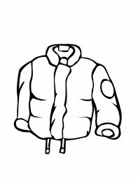 Perfect rainy day activity for quiet time. Stay Warm With This Jacket In Winter Clothing Coloring Page Coloring Sun