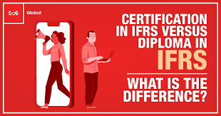Certification In Ifrs Versus Diploma In Ifrs What Is The Difference