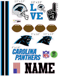 Clausen made his nfl debut in a loss against the new york giants in the 2010 season opener, after starting quarterback matt moore was sidelined with a concussion. Carolina Panthers Cranial Band Decoration From High Quality Vinyl For Baby Helmets