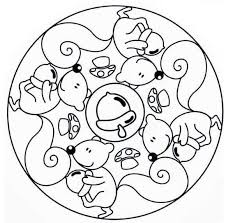Pin Von Esra Auf Coloriages Malvorlagen Tiere Mandala Ausmalen Mandala Herbst