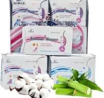 Amazon.com: Airiz Sanitary Napkin Set – 98 Count | 60 Daily ...