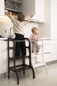 Helper Tower Table Chair All In One Step N Sit Montessori Learning Helper Tower Kitchen Step Stool Kitchen Step Stool Learning Tower Table And Chairs