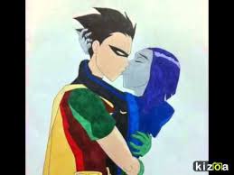 Robin & raven show their love before the timeline erase.top 5 batman shared nights . Raven Robin Starfire Red X Bb Terra Youtube