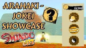 Modes shindo life ultimate wiki fandom. Legendary Golden Arahaki Jokei Bloodline Showcase Shindo Life Youtube