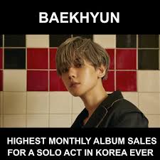 Exos Baekhyun Makes Gaon Chart History Breaking Record For