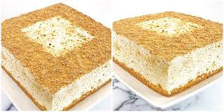 Spending some time in the fridge together. No Bake Honey Graham Cracker Cake Valya S Taste Of Home