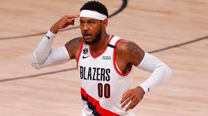 Carmelo kyam anthony ▪ twitter: The Great Melo Debate Has Carmelo Anthony Truly Proven Critics Wrong With Blazers Cbssports Com