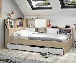 Il ne reste plus que 9 exemplaire(s) en stock. Lit Enfant Avec Rangements Mino Couchage Gain De Place