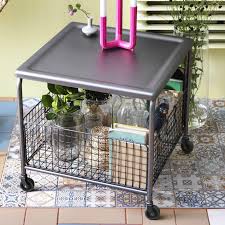 Walnut is a naturally hardwearing material. Ikea Metal Coffee Side Table With Storage Lallerod Furniture Tables Chairs On Carousell