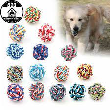 balle en corde ultra resistante jouet chien chien balle