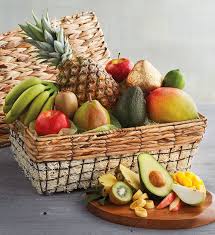Classic Fresh Fruit Basket In 2020 Fruit Basket Gift Fruit Gifts Fruit Baskets Diy
