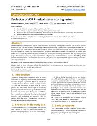 Image result for ASA Physical Status Classification System