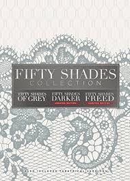 Watch fifty shades freed | believing they have left behind shadowy figures from their past, newlyweds christian and ana fully embrace an inextricable connection and shared life of luxury. Fifty Shades Collection Dvd Walmart Com Walmart Com
