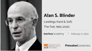 Landings Hard and Soft: The Fed, 1965-2020 with Alan Blinder