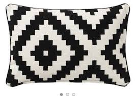 Black And White Striped Throw Blanket Ikea Pin By Lisa Rono On Living Area Ikea Pillows Ikea Cushion Cover