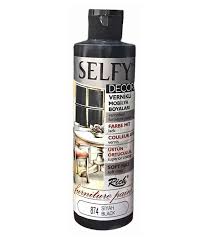 Rich boya i̇le neler boyanır?, rich multi surface boya nasıl uygulanır? Rich Selfy Decor Vernikli Boya 240cc 874 Siyah Uygun Fiyat