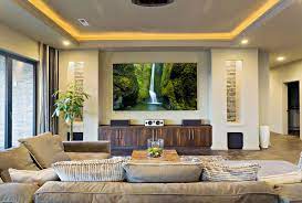 43 Light Spacious Living Room Interior Design Ideas Spacious Living Room Home Theater Seating Home Theater Setup