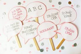 Diy Foto Requisiten Als Deko Fur Die Einschulung Als Bastelvorlage Fotorequisiten Selbstgemachtes Fur Kinder Einschulung