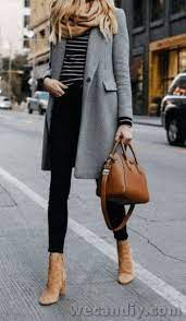 Cool Winter Outfits That Are Still Make You Warm Work Outfits Women Casual Work Outfits Fall Fashion Coats