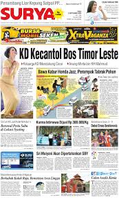 Kami di sini menggunakan tenaga kerja yang tentu saja sudah profesional dalam. Surya Edisi Cetak 02 Sep 09 By Harian Surya Issuu