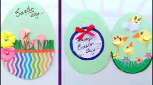 Celebrate the fresh renewal of spring this easter with hallmark by sending easter wishes to loved ones near and far. Easy Easter Cards To Make How To Make Easter Egg Basket Spring Card