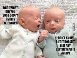 Hilarious Twin Boys Baby Jokes Funny Baby Memes Funny Baby Pictures