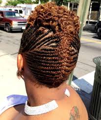 High bun updos /source this is a super smooth big knot hairstyle with braid twist around it. 50 Cute Updos For Natural Hair