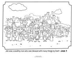 God visits job coloring page. Pin On Coloring Pages