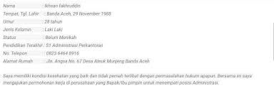 Berikut ini akan kami sajikan surat lamaran pekerjaan yang dijadikan contoh surat lamaran kerja via email. Contoh Surat Lamaran Kerja Via Email Beserta Lampirannya