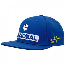 Ayrton Senna Nacional Flat Brim Hat Ayrton Senna Flat Brim Hat Ayrton