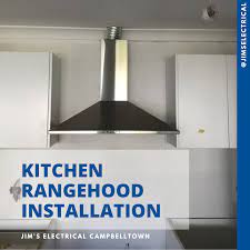 Along with size, range hood mounting height does not affect the installation height. Rangehood Installation Jim S Electrical