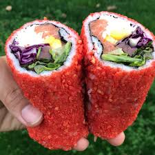 Flamin Hot Cheetos Sushi Burrito Amazing Food Food Food Cravings