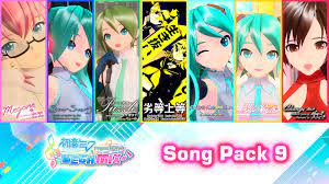 Hatsune Miku Project Diva Mega Mix Song Pack 9 Hatsune Miku Project Diva Mega Mix Nintendo Switch Nintendo