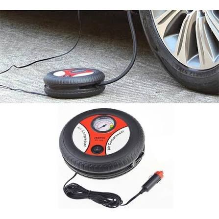 Compresor Inflador De Aire Para Carro 12V Llantas