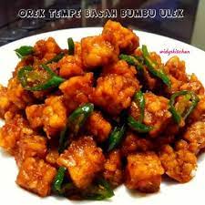 Resep Orek Tempe Basah Bumbu Ulek Oleh Widy S Kitchen Cookpad
