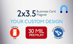 Order magnetic business cards online. 2 X 3 5 Business Card Fridge Magnets Shop 2 X 3 5 Premium Business Card Magnets From Magnets Com