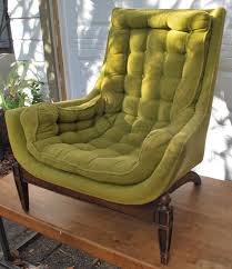 Vintage Olive Green Chair Comfy Chairs Green Chair Funky Chairs