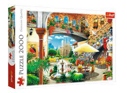 I made a simple abstract puzzle using cardboard and paint. Puzzle Barcelona Trefl 27105 2000 Pieces Jigsaw Puzzles Towns And Villages Jigsaw Puzzle