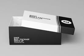 Free Shoe Box Package Mockup Shoe Box Packaging Mockup Box Packaging