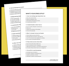 For some of us, staying glued to our twitter feeds or news outlet of choice has become something of an obsession — so much so that there's a new word to describe th. Stress Quiz Mini Training Kit Personality Lingo