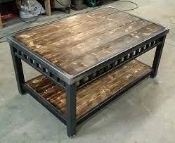 Get the best deals on metal contemporary coffee tables. Big Coffee Table Baumsfurniture Furniture Custom Steel Metal Coffeetable Wood Woodburn In Vintage Industrial Furniture Steel Furniture Metal Furniture