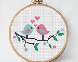 Bird Cross Stitch Pattern Birds Cross Stitch Patterns Tree Cross Stitch Cross Stitch Pdf Cross Stitch Pattern Love Birds On Tree Pdf Pattern 020 Kanavice Tasarimlari Kanavice Kanavice Ornekleri