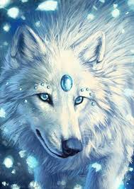 Tons of awesome anime white wolf wallpapers to download for free. White Wolf Fantasy Wolf Wolf Painting Anime Wolf