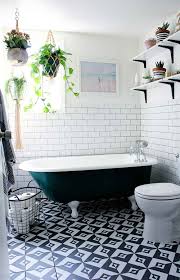 Discover a pink and white bathroom with trellis wallpaper and plenty of elegant details and decor. Before After A Modern Bohemian Fixer Upper In Southern California Eclectic Bathroom Design Eclectic Bathroom Bohemian Bathroom