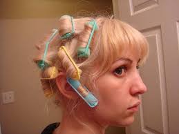 Make one section for your bangs (if applicable), one. How To Curl Hair With Foam Rollers Foam Rollers Hair How To Curl Your Hair Permed Hairstyles