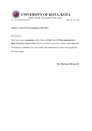 UNIVERSITY OF KOTA, KOTA