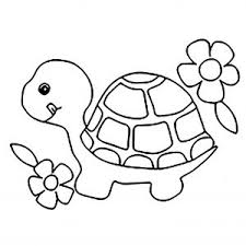 These flowers coloring pages printables will give your child a feeling of spring all year round. Turtles Free Printable Coloring Pages For Kids
