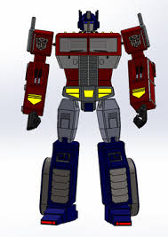 Gambar robot transformer optimus prime. Transformers Recent Models 3d Cad Model Collection Grabcad Community Library