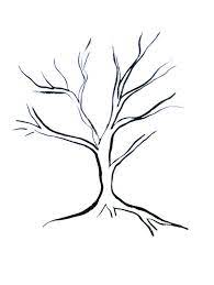 A Family Tree Art Project In Three Easy Steps Chatelaine Family Tree Drawing Tree Drawing Simple Family Tree Art