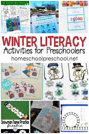 Winter Literacy Activities For Preschoolers Winter Literacy Activities Literacy Activities Preschool Winter Activities Preschool